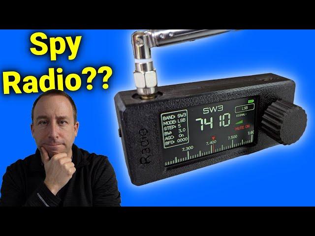 The SI4732 Mini Shortwave Radio is Pretty Impressive for its Size...But is is Really a Spy Radio?