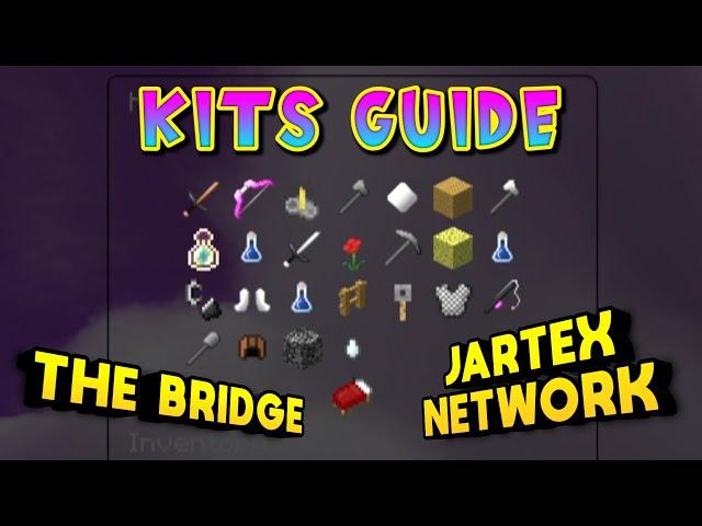 KITS GUIDE: The Bridge || Jartex Network || #jartexnetwork #thebridge #minecraft #kits #guide