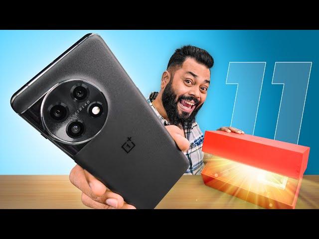 OnePlus 11 5G Indian Unit Unboxing & First ImpressionsThe Return of the King 