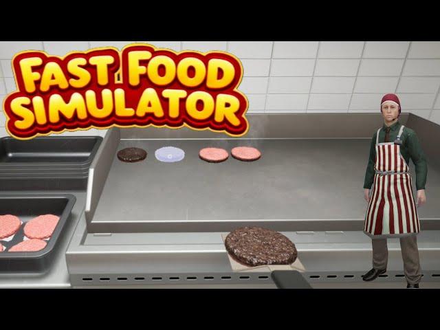 Fast Food Simulator  - Drive in + Friteuse = Völliges Chaos