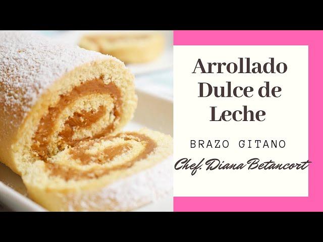 Arrollado Dulce de Leche||Brazo Gitano Paso a Paso