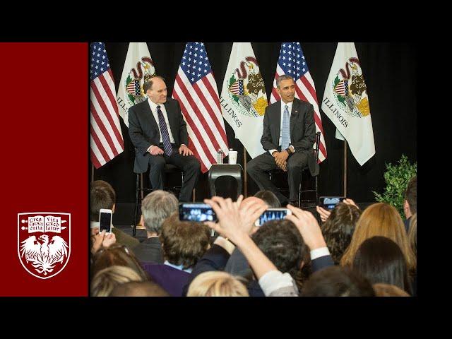 President Obama returns to University of Chicago Law School