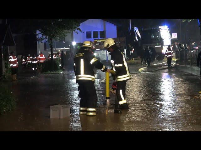 Unwetter im Kreis Ahrweiler: Über 300 Einsätze wegen Überschwemmungen