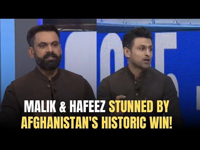 Malik & Hafeez STUNNED by Afghanistan’s Historic Win! | Game On Hai | tapmad