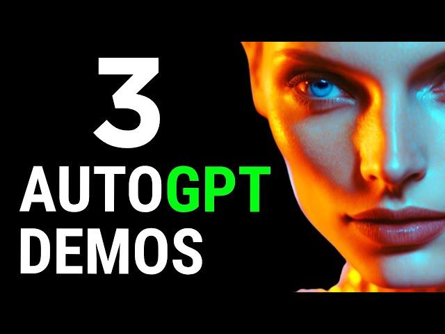 3 INSANE AutoGPT Demos: It Can Do Everything Now