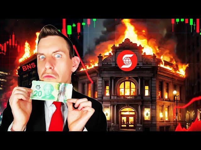 Canadian Bank Stocks For Dividends | Scotia Bank Crashing TSE: BNS