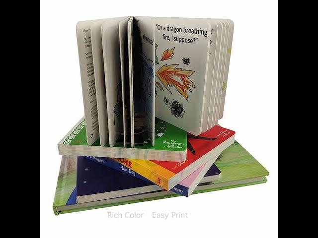 Board book printing Service from Shenzhen Rich Color Printing