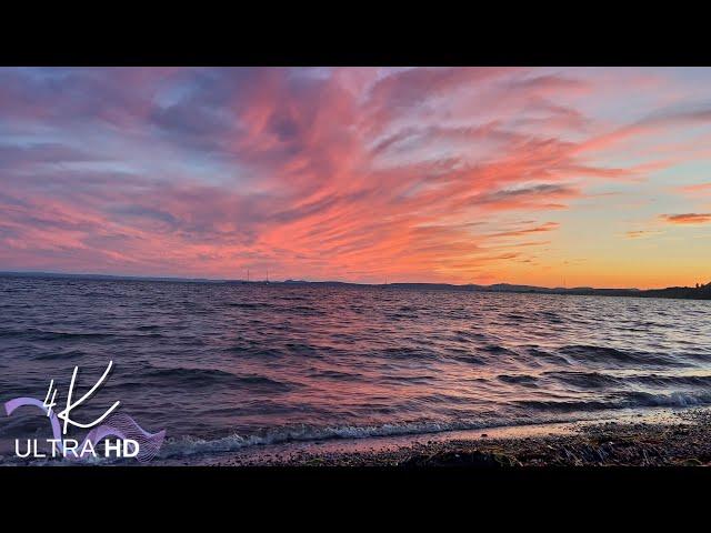 Relaxation through the Calming Sound of Waves | 4K Ultra HD