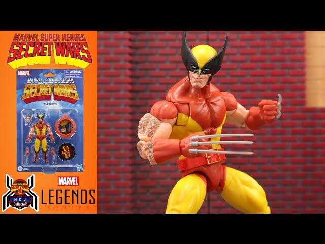 Marvel Legends WOLVERINE Brown Suit X-Men Retro Secret Wars 40th Anniversary Figure Review