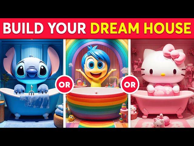 Would You Rather - Build Your DREAM House ️ Quiz Galaxy