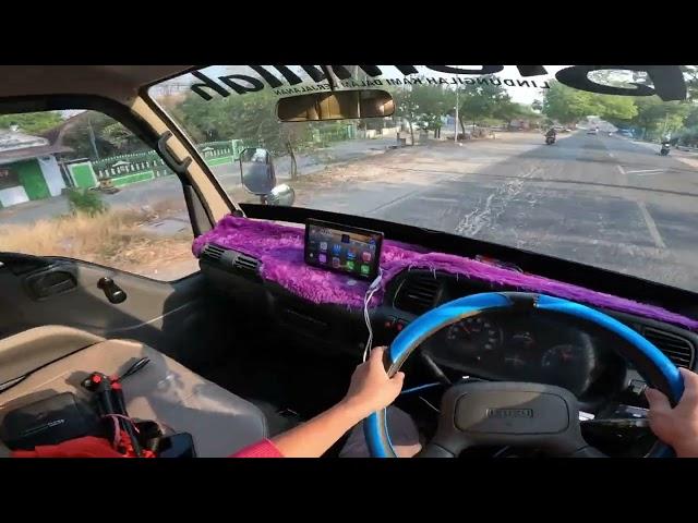 Praktek Nyetir Elf Long (POV Drive Car)