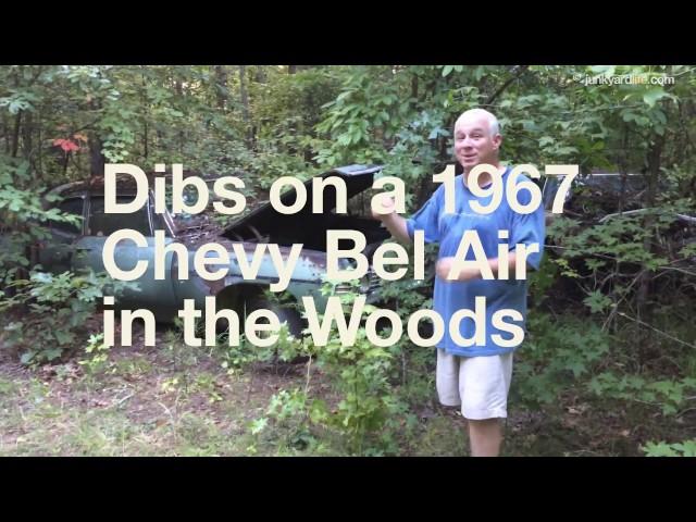 Junkyard Life: 1967 Chevy Bel Air found in woods, Ron Kidd calls dibs on the 2-door post V8