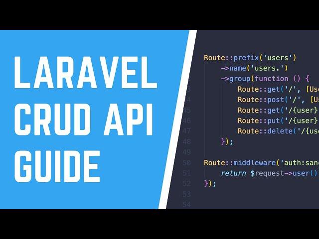 CRUD API with Laravel 9 | The Ultimate Guide 