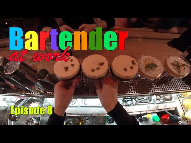 Bartender at work. Episode 8 # GoPro Espresso martini & 2 Spice Basil by Mr.Tolmach