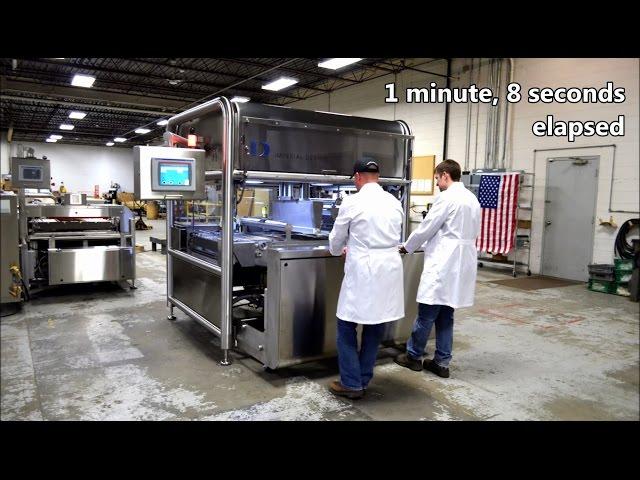 Enrober rapid changeover (under 6 minutes!) | Imperial Design Technologies