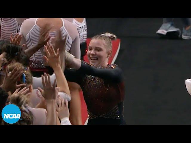 Jade Carey - Vault at 2022 NCAA gymnastics semifinals