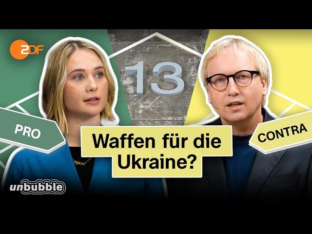 Ukraine-Krieg: Soll Deutschland weiter Waffen liefern? | 13 Fragen | unbubble