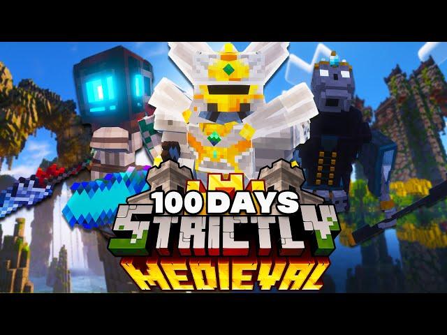 100 Days of STRICTLY Medieval Minecraft [FULL MOVIE]