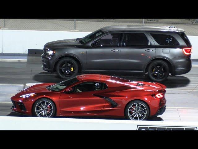 Durango R/T vs C8 Corvette
