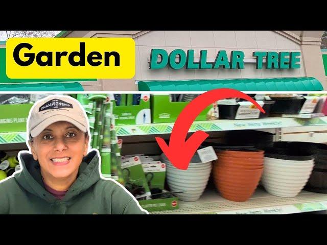 Dollar Tree Shop With Me For Garden Supplies || Budget Gardening