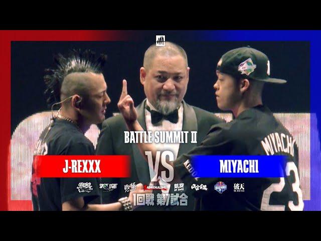 J-REXXX vs MIYACHI / BATTLE SUMMITⅡ 2024.08.14