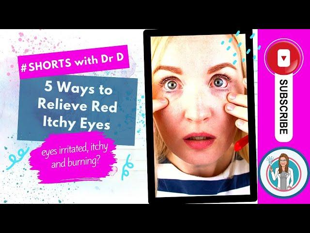 5 Ways to Relieve Red Itchy Eyes | 5 Tips to Cure Red Itchy Eyes | 5 Ways to Treat Red Itchy Eyes