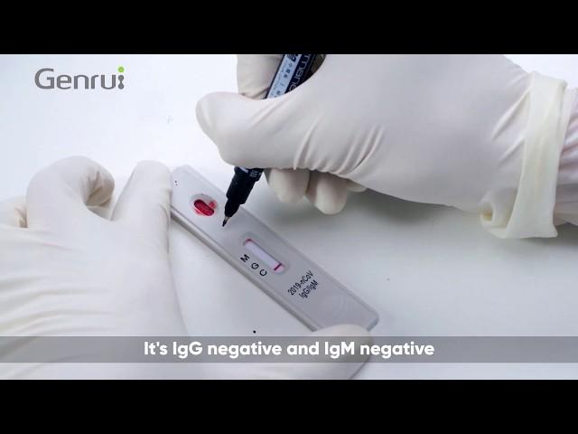 Novel Coronavirus (2019-nCoV) IgG/IgM Test Kit (Colloidal Gold) from Genrui