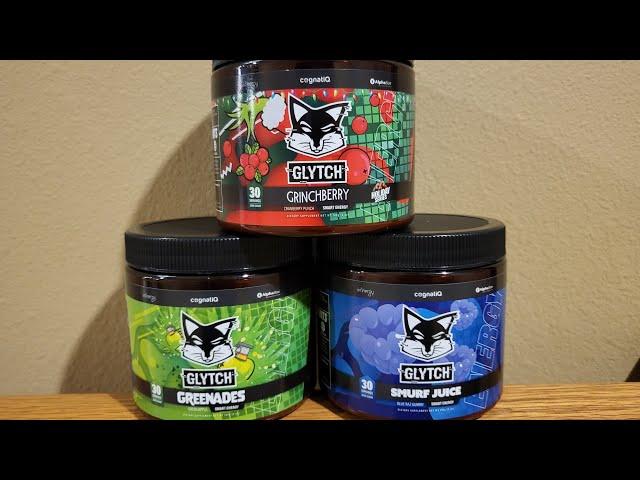 Glytch Energy Unboxing & Review New Flavors