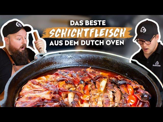 Schichtfleisch aus dem Dutch Oven | BBQ Madness