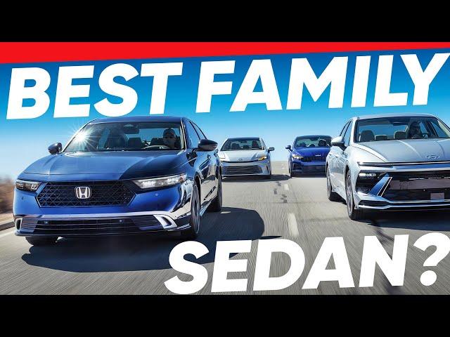 Family Sedan Face-Off: Toyota Camry vs. Kia K5 vs. Hyundai Sonata vs. Honda Accord | MotorTrend