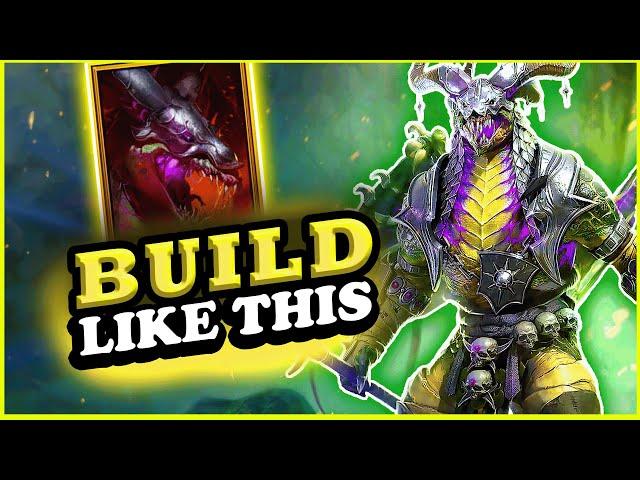 How a LATE Game Player Builds Pythion!! RAID: Shadow Legends