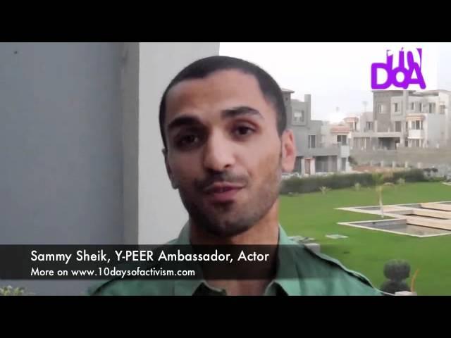 Y-PEER Spokesperson SammyTalks about 10 Days of Activism