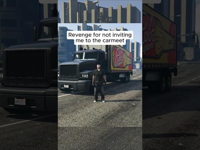 I wonder why i am never invited to car meets #gtaviral #gtaonline #gta5online #gtacars #gta5 #fail