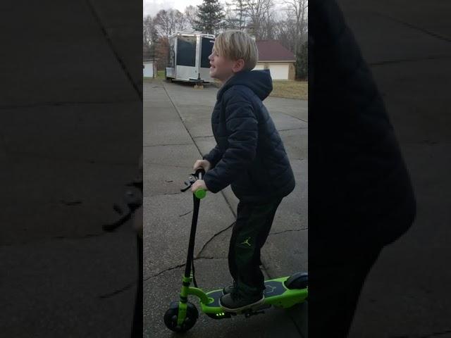 Electric scooters from Santa!