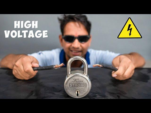 Electricity Vs Lock - क्या ताला पिघल जायेगा ? | Experiment