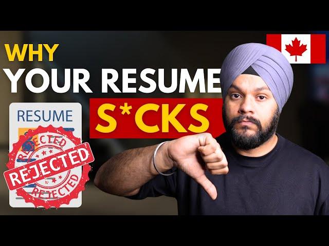 Why your Resume S*cks | Make a Killer Resume to get a Field Job in Canada