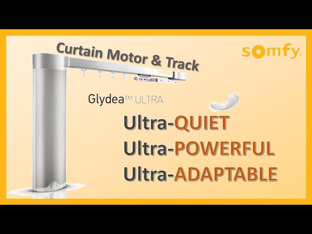 Somfy GLYDEA ULTRA - The quietest motorisation solution in the market!