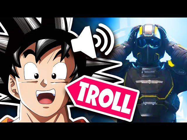 Goku VOICE TROLLS - HELLDIVERS 2