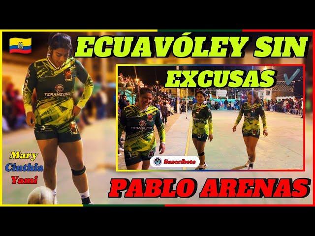 Ecuavóley sin excusasUn Equipo compacto, pero dimos batalla​​Mary/Cinthia/Yami​en Pablo Arenas​