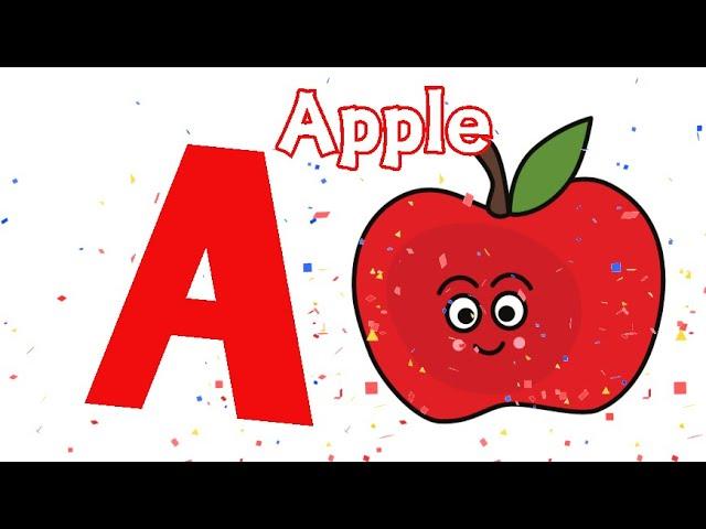 ABC Learning Song I ABCD ABCD I A is For Apple a a Apple