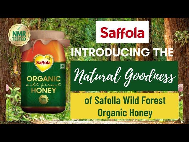 Saffola 100% Pure Wild Forest Organic Honey, NMR Tested | Best Organic Honey | Overview | Sodi Tech