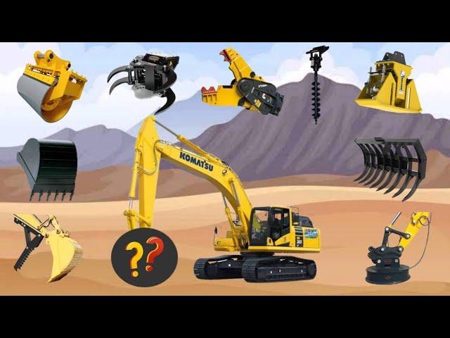 ALAT BERAT EXCAVATOR ATTACHMENT | Magnet, Roller Compactor, Auger, Tree Shear, Multi Processor, Rake