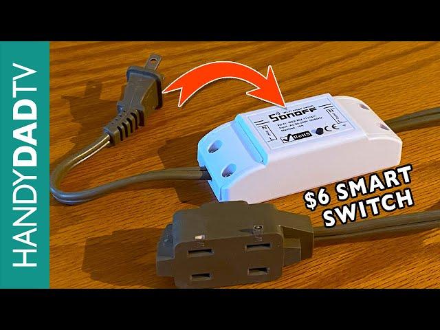 Sonoff Basic Smart Switch turns anything into a smart device