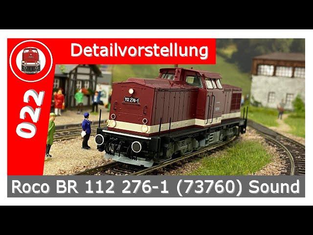 Roco BR112 #73760 2019er Modell Henningsound Pufferkondensator digital Spur H0 Epoche IV DCC V100