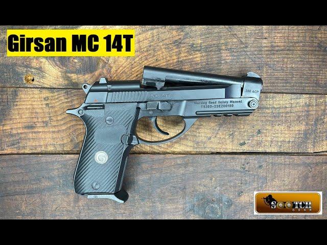 Girsan MC 14T : Beretta Model 86 Tip-Up Barrel Clone