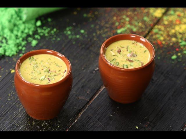 Thandai | Holi Special Recipe | Sanjeev Kapoor Khazana