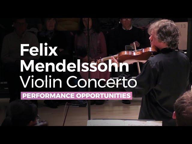 Felix Mendelssohn -  Violin Concerto Op 64 in E minor