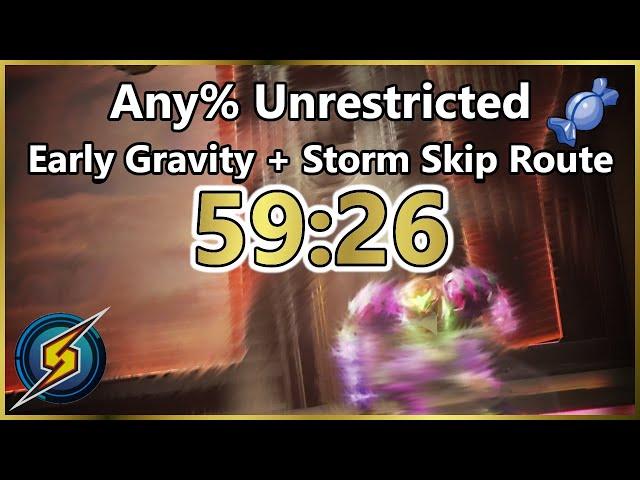 Metroid Dread Speedrun - Any% Unrestricted - 59:26 (Former World Record)