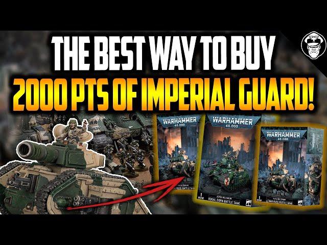 How to get a 2000pts Astra Militarum Army for ONLY £190!?  | Warhammer 40,000