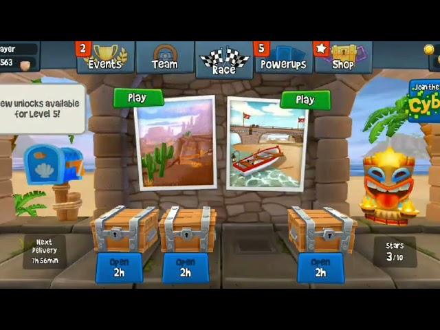 "Beach Buggy Racing 2 | Beach Buggy Gold Ridge Bridge | Beach Buggy Bull Power Up"